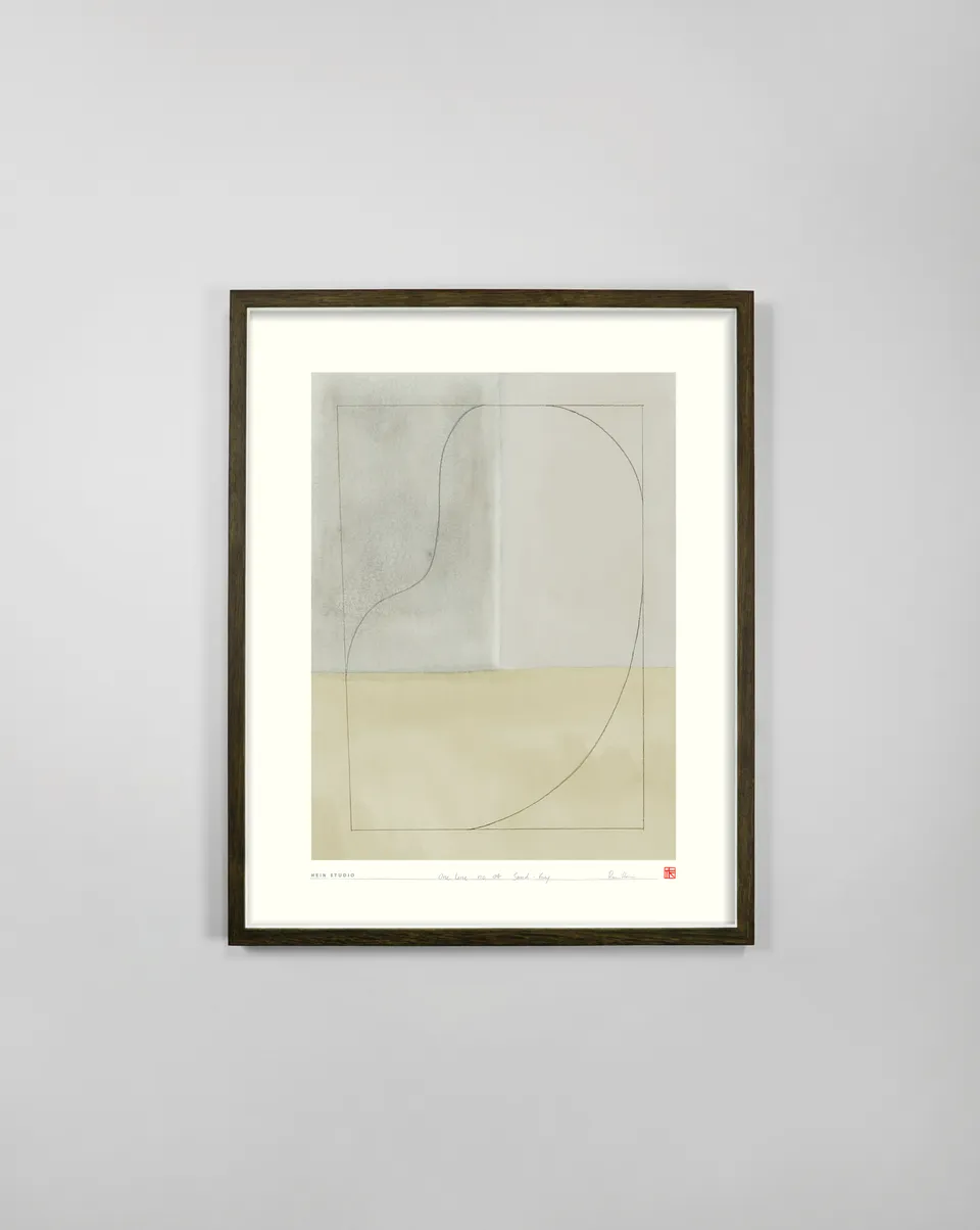 hein-studio-one-line-no-04-affiche-40x50-papier-art image 1