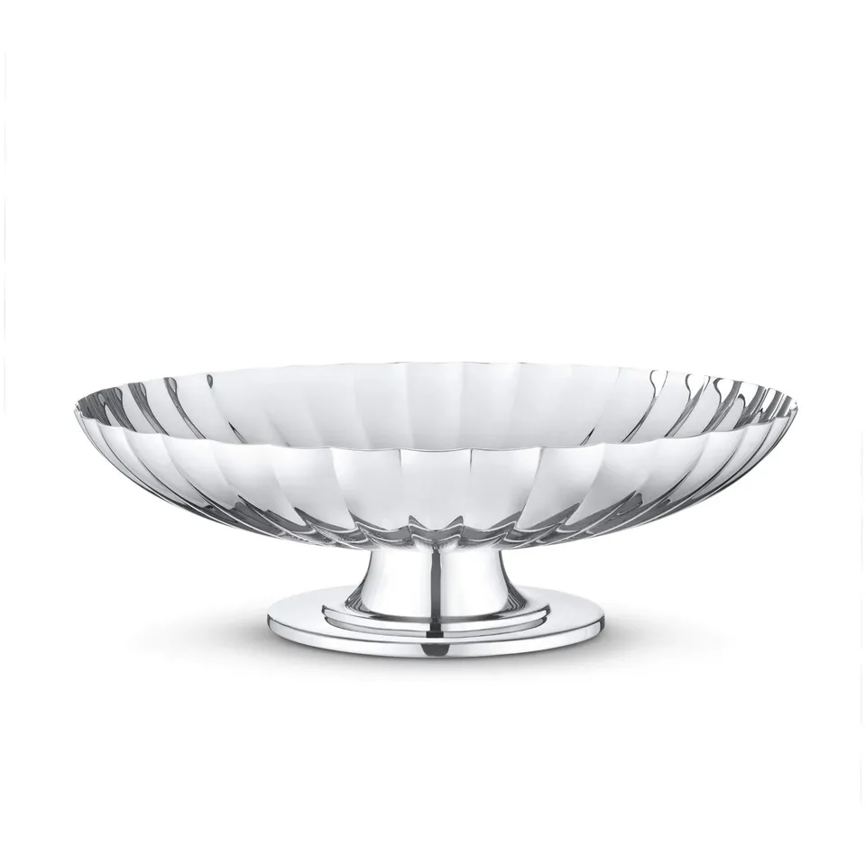 georg-jensen-bernadotte-plat-sur-pied-inox-28-cm-coupe-service image 1