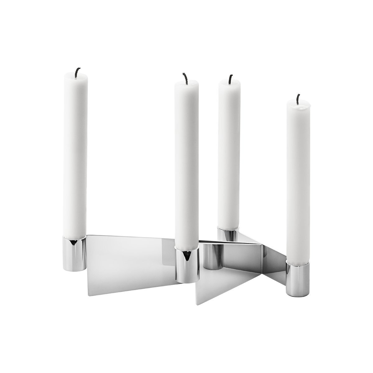 georg-jensen-urquiola-bougeoir-acier-argent-19-5-cm image 1