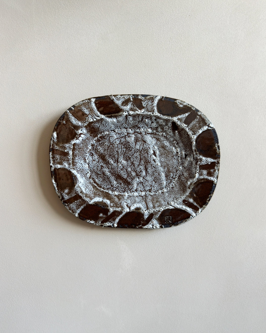 hein-studio-arts-assiette-murale-d-corative-gr-s-pi-ce-unique image 1
