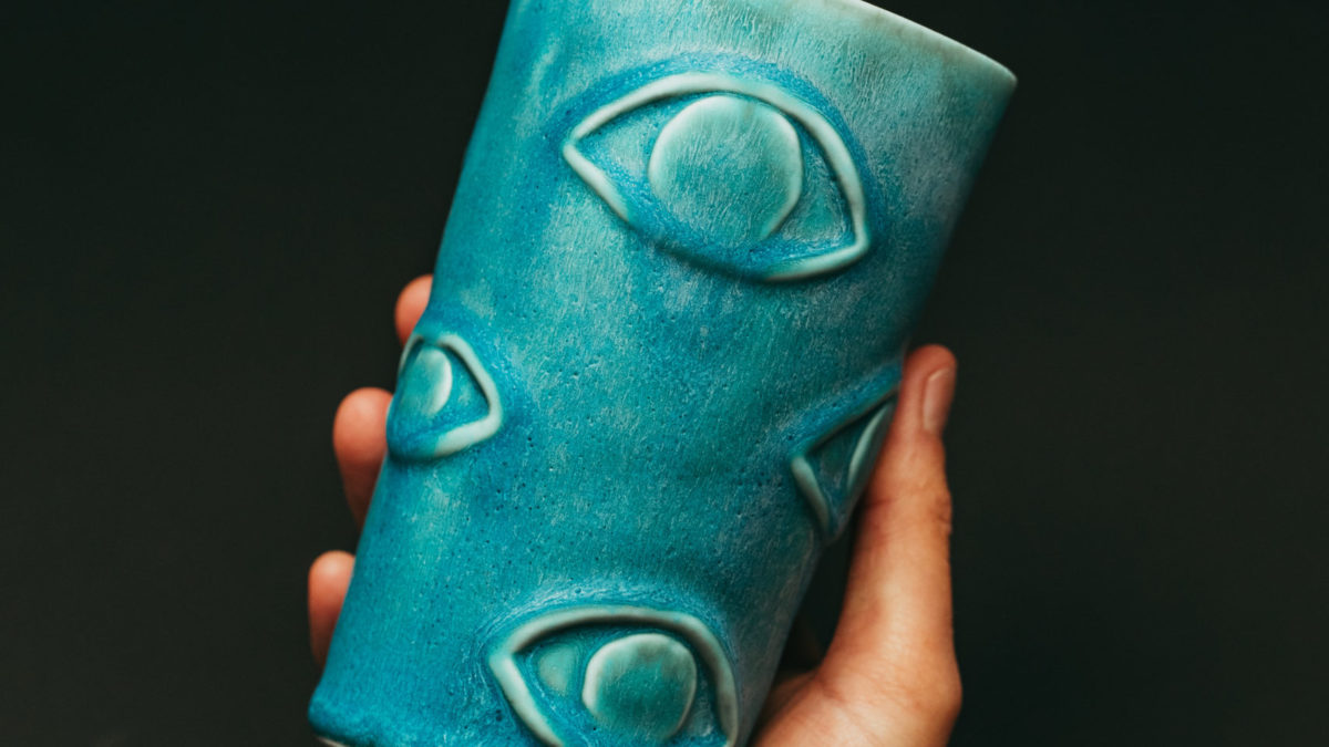 c-cile-charroy-big-eyes-mug-xl-porcelaine-turquoise-mat image 3