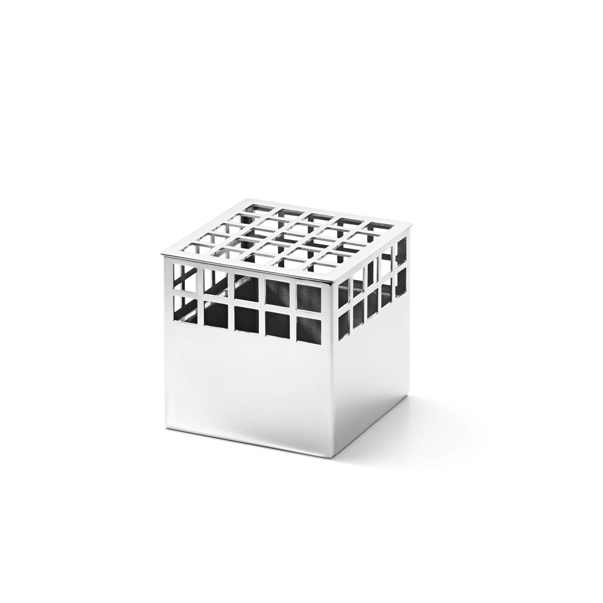 georg-jensen-arc-vase-matrix-cube-petit-inox-miroir-monica-forster image 1