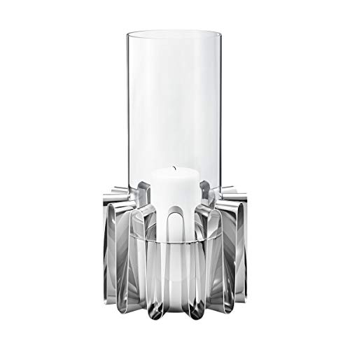 georg-jensen-frequency-lanterne-temp-te-verre-inox-38-cm image 4