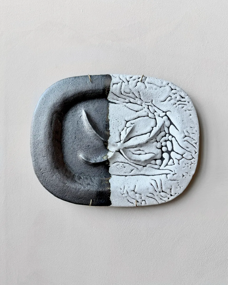 hein-studio-arts-gh-09-assiette-murale-gr-s-pi-ce-unique image 1