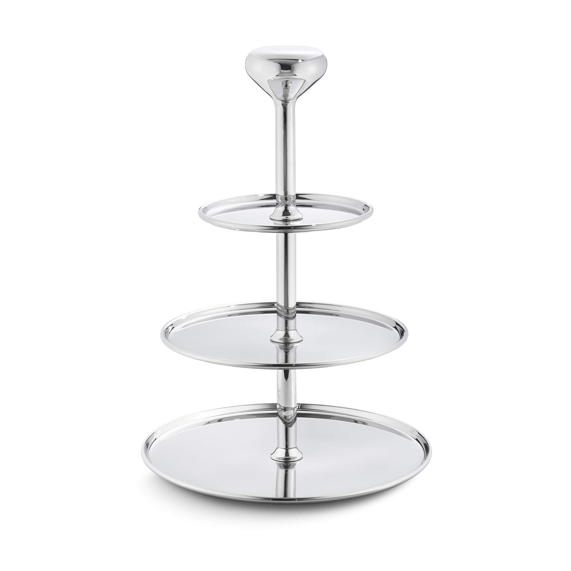 georg-jensen-alfredo-pr-sentoir-g-teau-inox-3-niveaux image 1