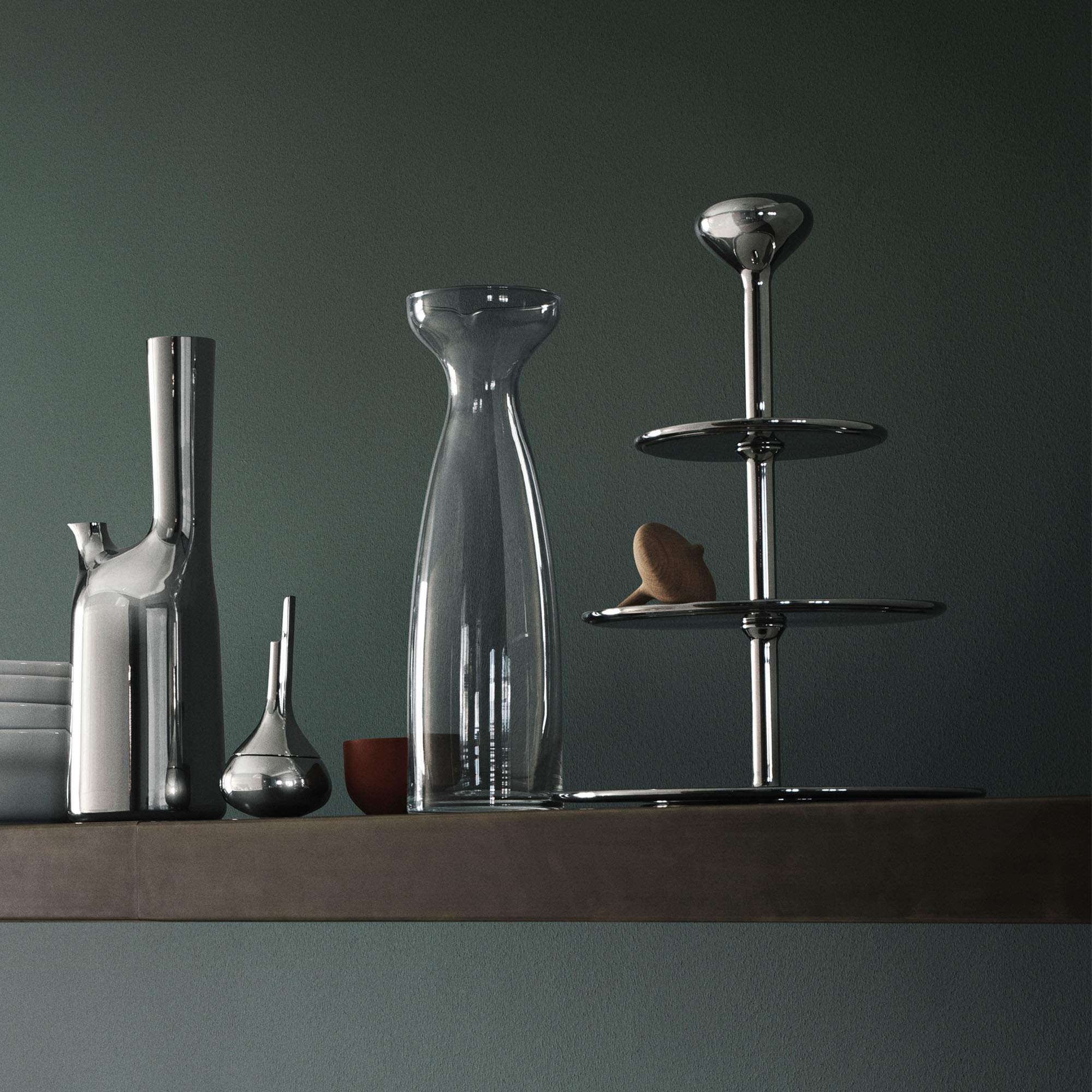 georg-jensen-alfredo-pr-sentoir-g-teau-inox-3-niveaux image 4