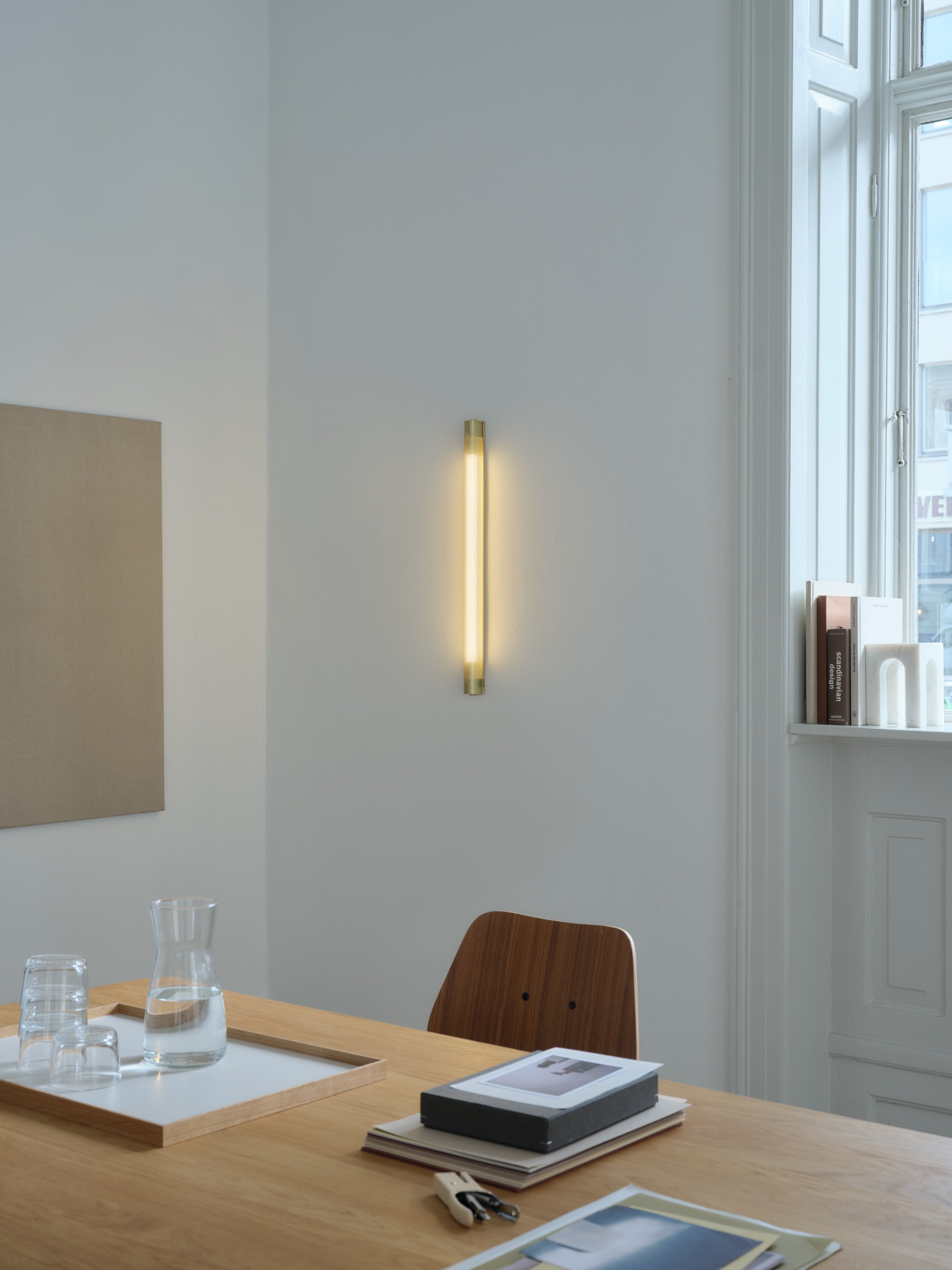 gejst-radent-applique-murale-courte-laiton-led image 2