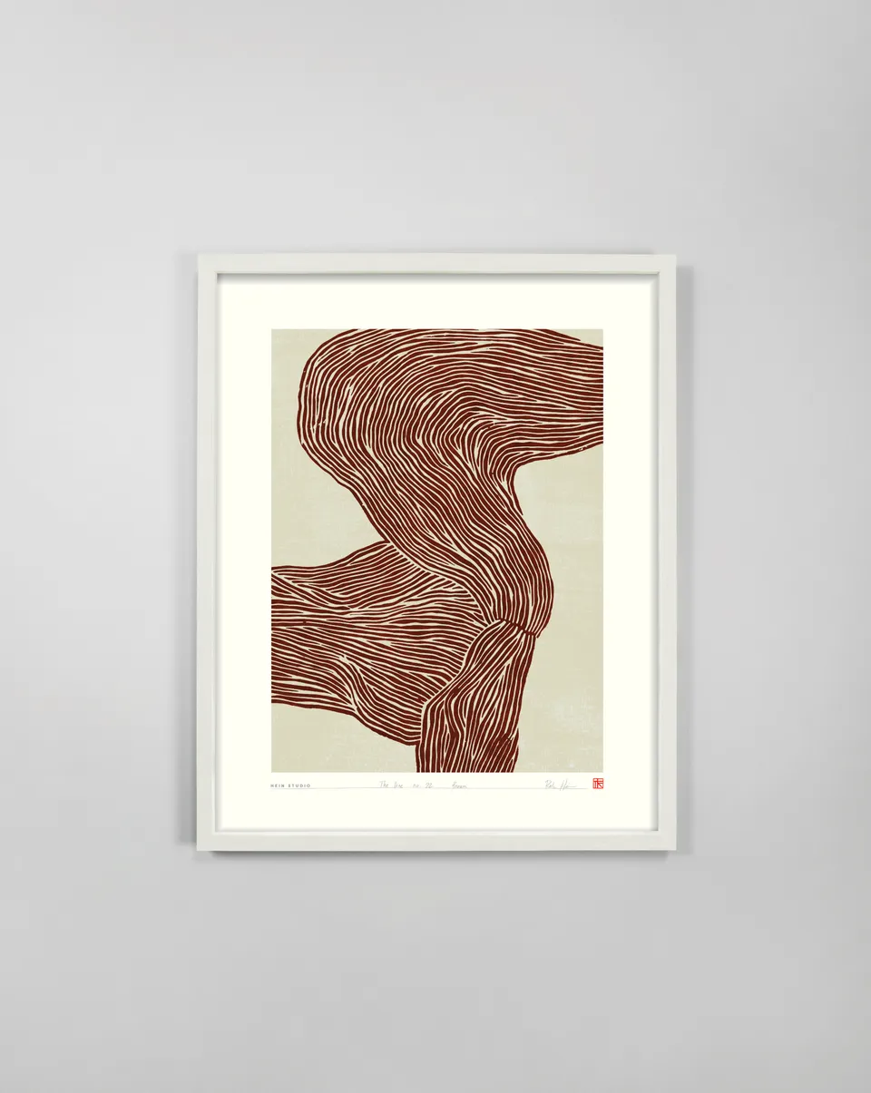 hein-studio-the-line-no-22-affiche-40x50-champignon image 1
