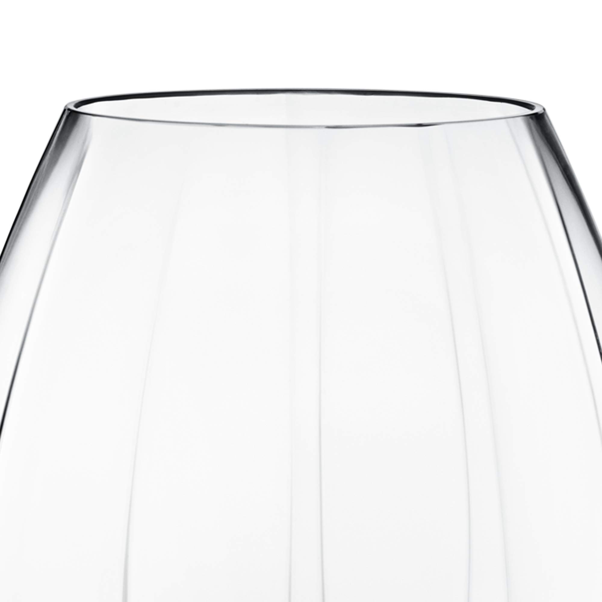 georg-jensen-koppel-vase-facettes-verre-transparent-taille-l image 2