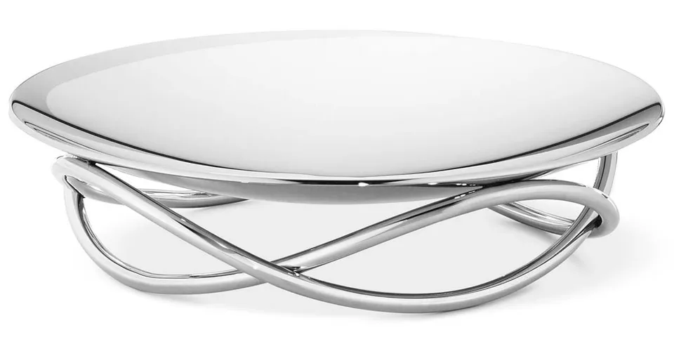 georg-jensen-arc-bol-coupelle-inox-poli-17-cm-bonbons image 1