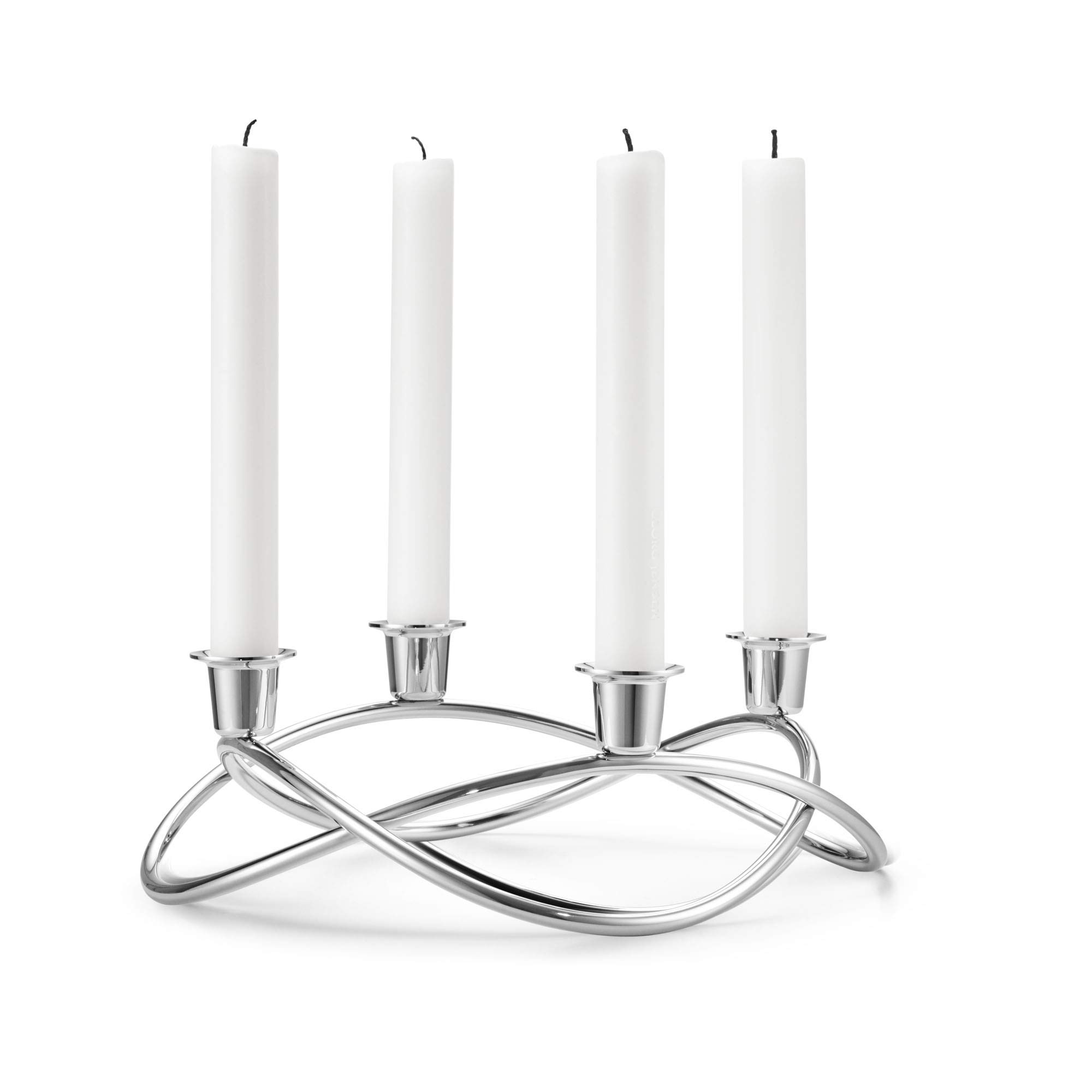 georg-jensen-season-bougeoir-couronne-inox-argent-26-cm image 1
