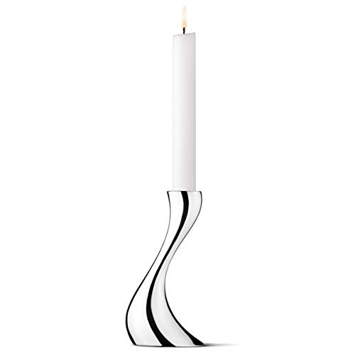 georg-jensen-cobra-bougeoir-inox-16-cm image 2