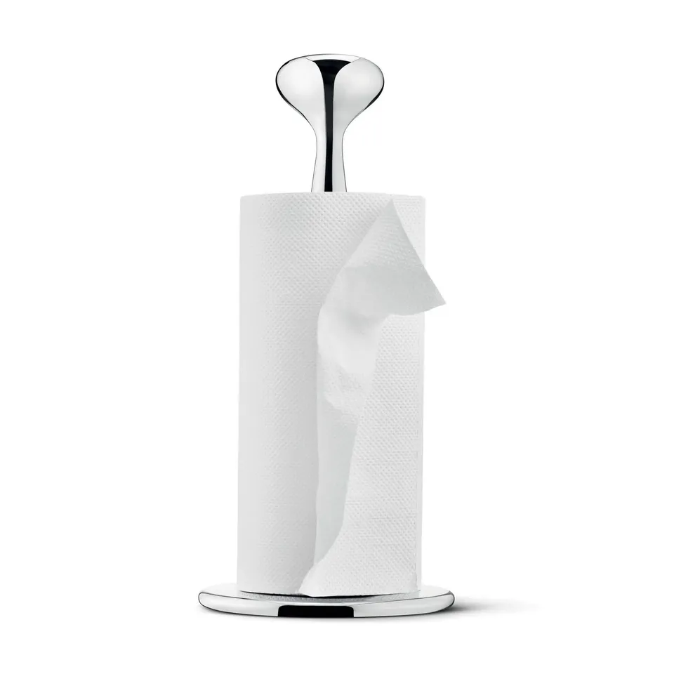 georg-jensen-alfredo-porte-rouleau-essuie-tout-inox-argent-32-cm image 1