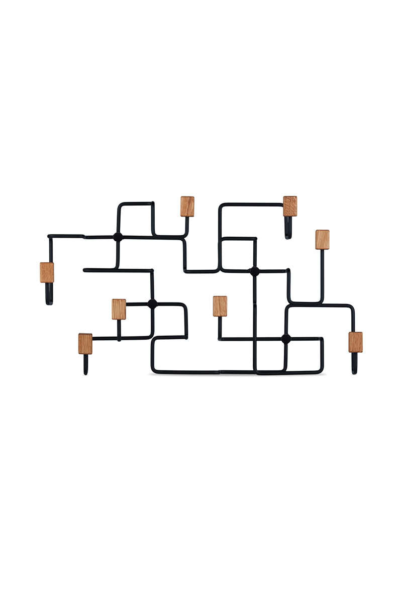 gejst-underground-porte-manteau-noir-ch-ne image 1