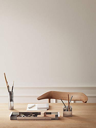 georg-jensen-matrix-plateau-inox-cuir-gris-forster image 4