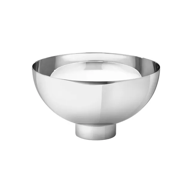 georg-jensen-arc-ilse-bol-inox-argent-16-cm-miroir image 1