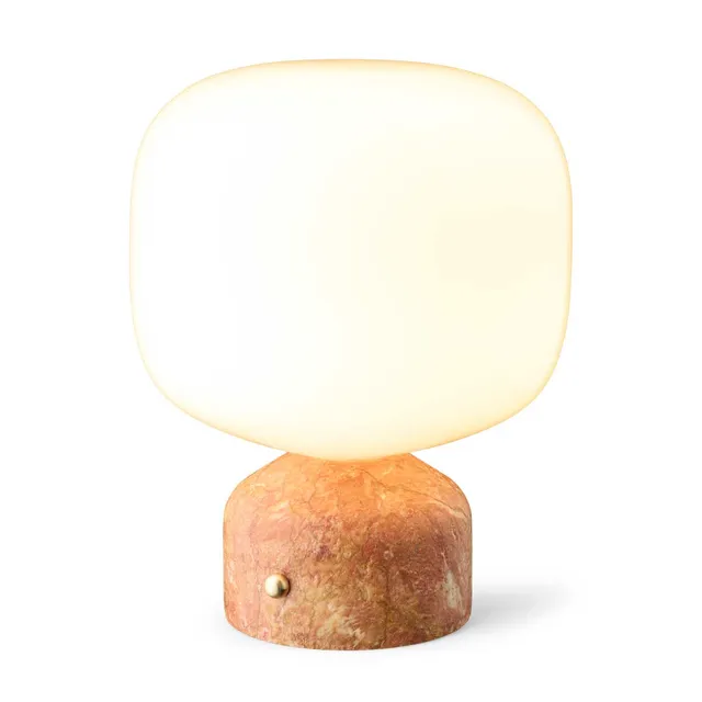 gejst-meemo-lampe-portable-marbre-rouge-ambr image 1