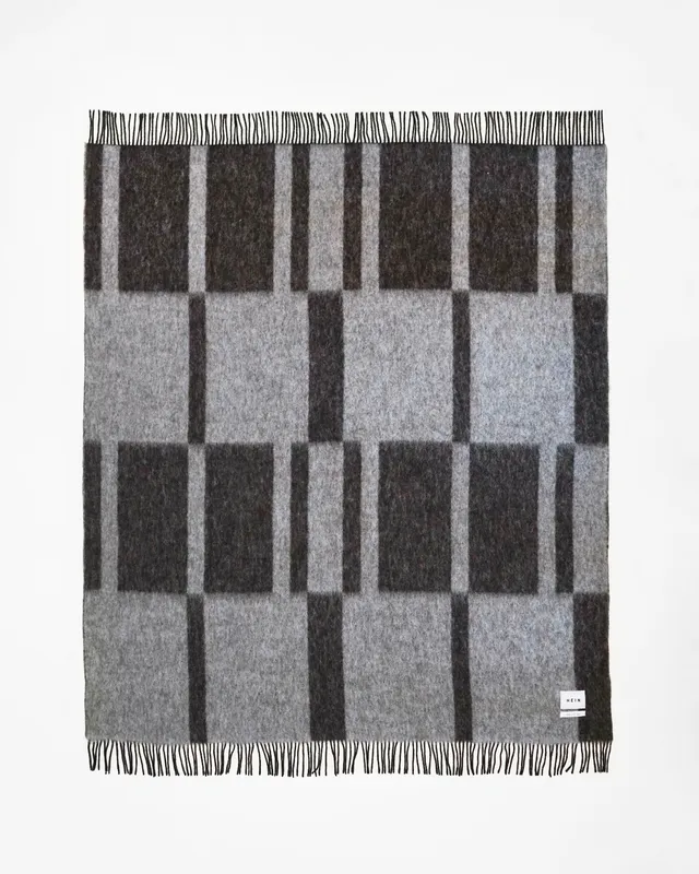 hein-studio-uma-plaid-140x180-marron-tissage-pais image 1