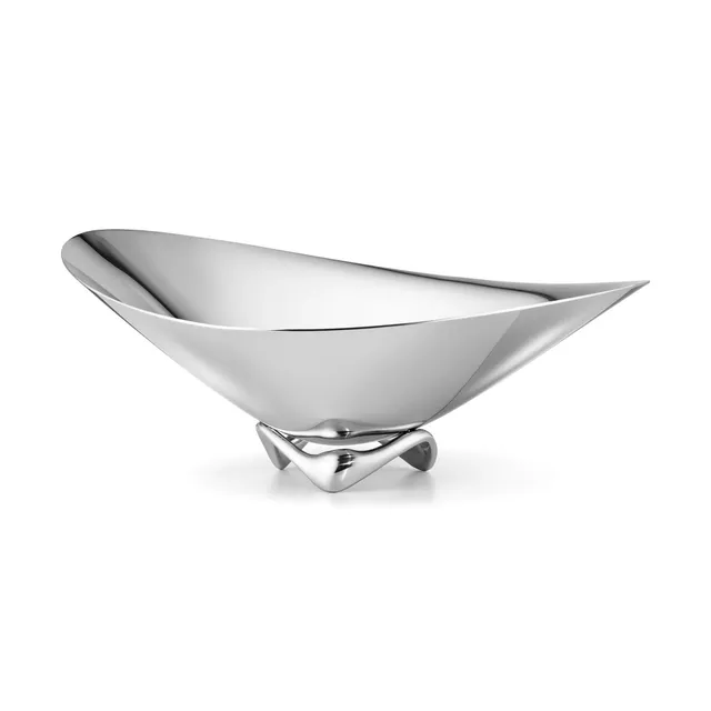 georg-jensen-koppel-wave-saladier-inox-42-cm image 1