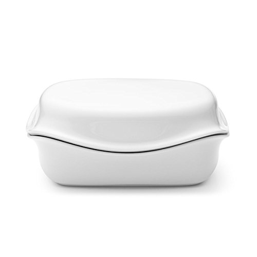 georg-jensen-copenhagen-beurrier-porcelaine-blanche image 2