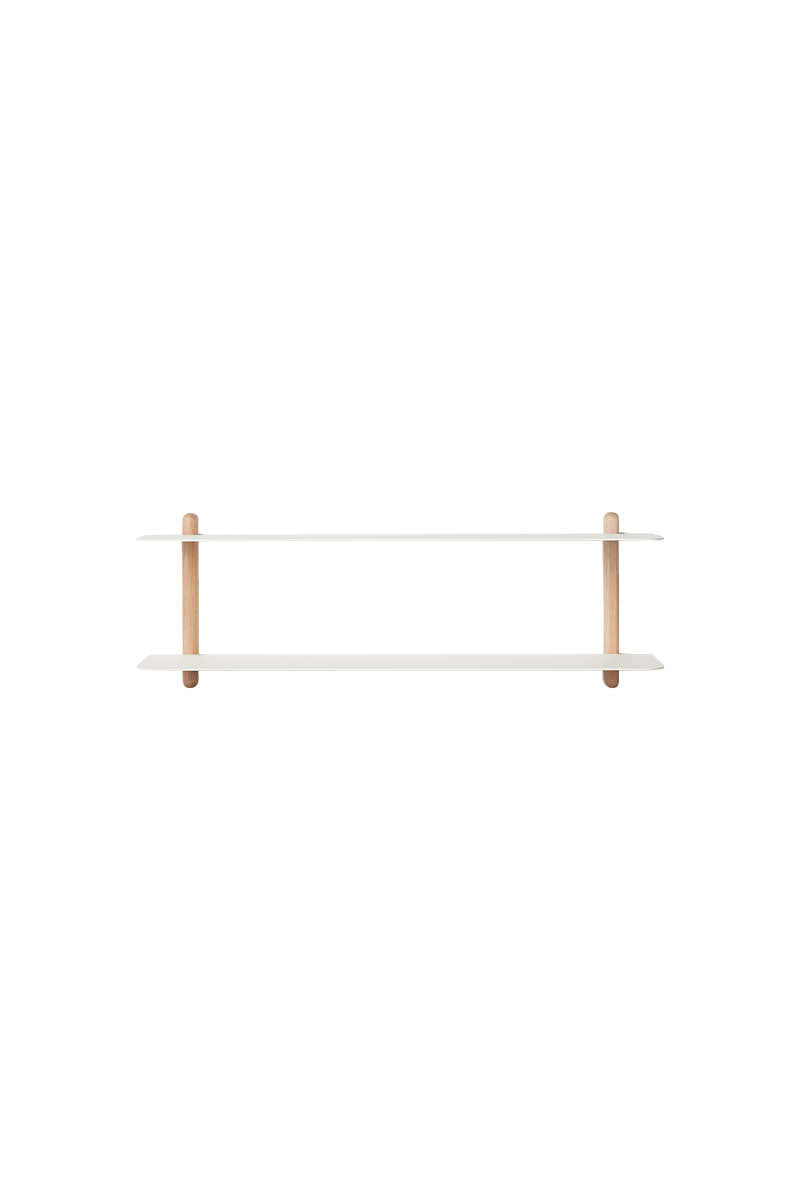 gejst-nivo-shelf-f-tag-re-ch-ne-clair-blanc image 1