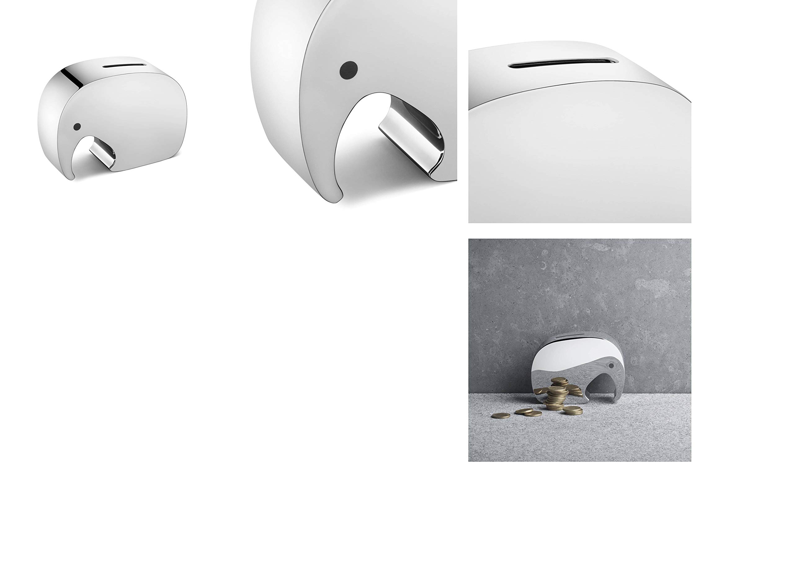 georg-jensen-elephant-tirelire-inox-m-moneyphant image 5