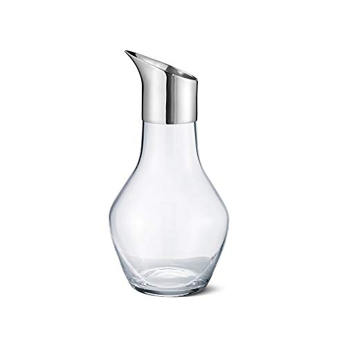 georg-jensen-sky-carafe-eau-verre-inox image 7