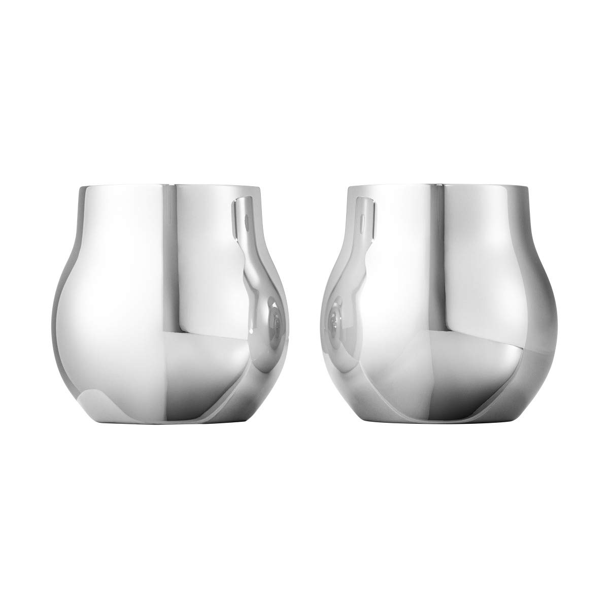 georg-jensen-cafu-bougeoirs-inox-lot-de-2-miroir image 2