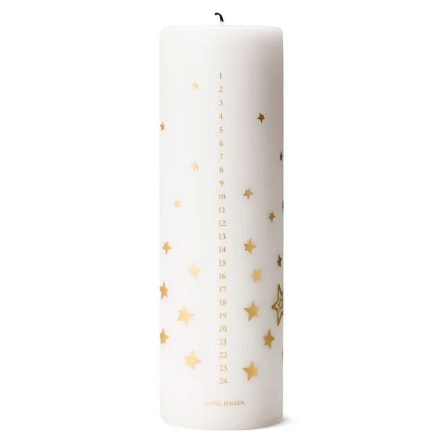 georg-jensen-archive-bougie-de-l-avent-or-toiles-60-mm image 1
