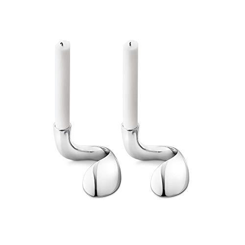 georg-jensen-bloom-bougeoirs-inox-lot-de-2-poli-42-mm image 4