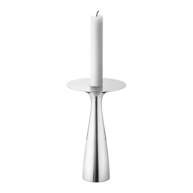 georg-jensen-alfredo-bougeoir-inox-poli-19-5-cm image 1