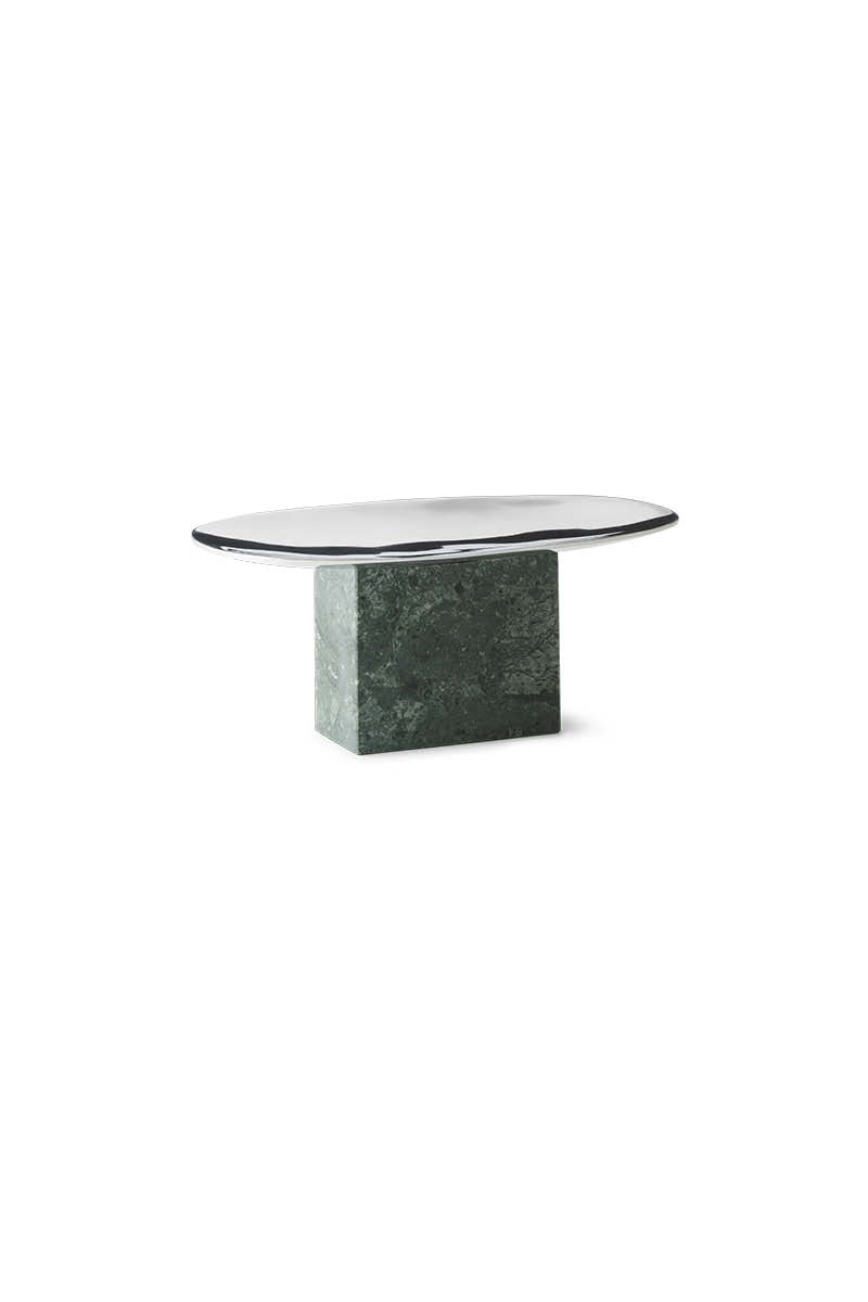 gejst-sapoto-bol-aluminium-vert-socle-pierre image 1