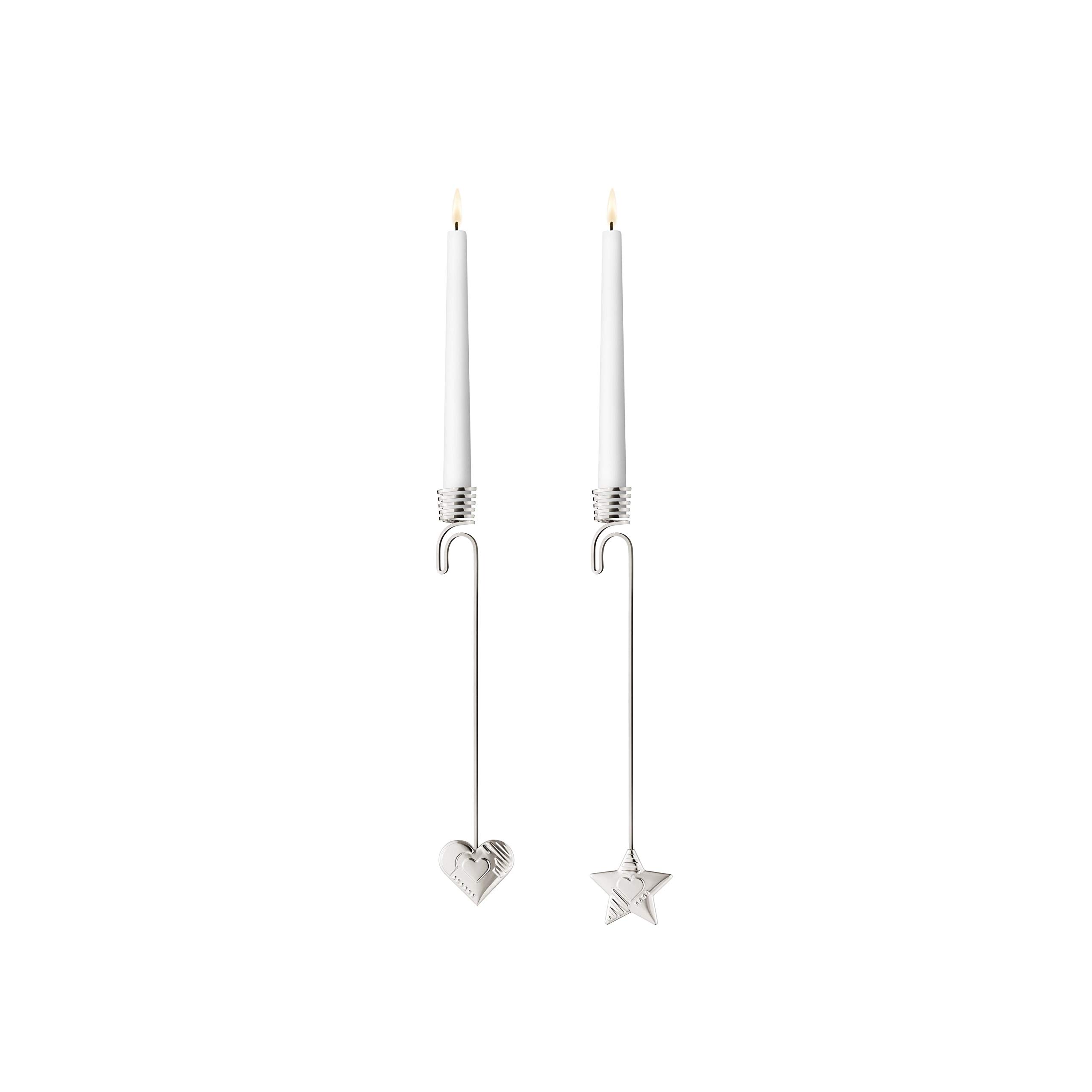 georg-jensen-heart-bougeoirs-c-ur-toile-palladium-lot-2 image 1