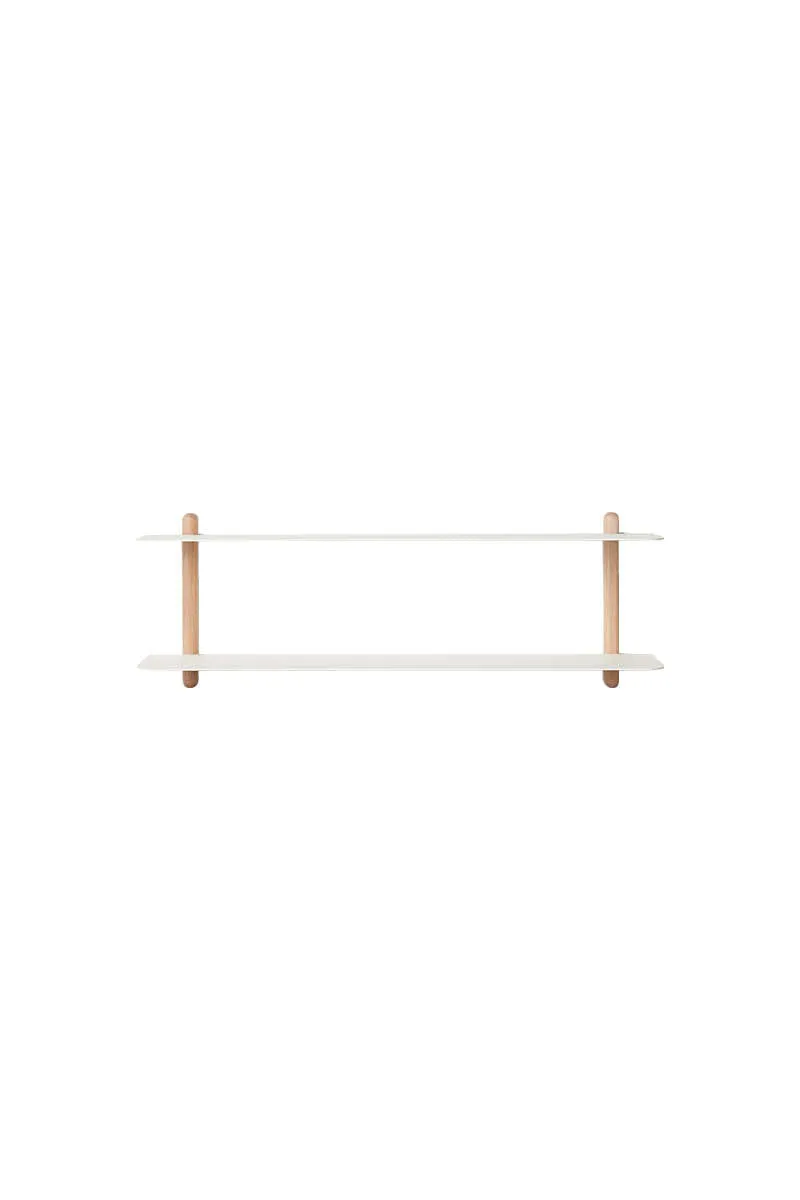 gejst-nivo-shelf-f-tag-re-ch-ne-clair-blanc image 1