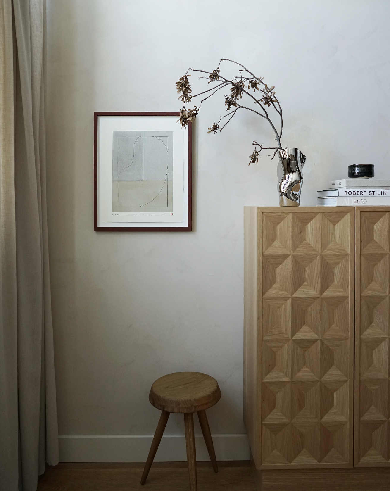 hein-studio-ostrea-25-vase-laiton-finition-titane image 5