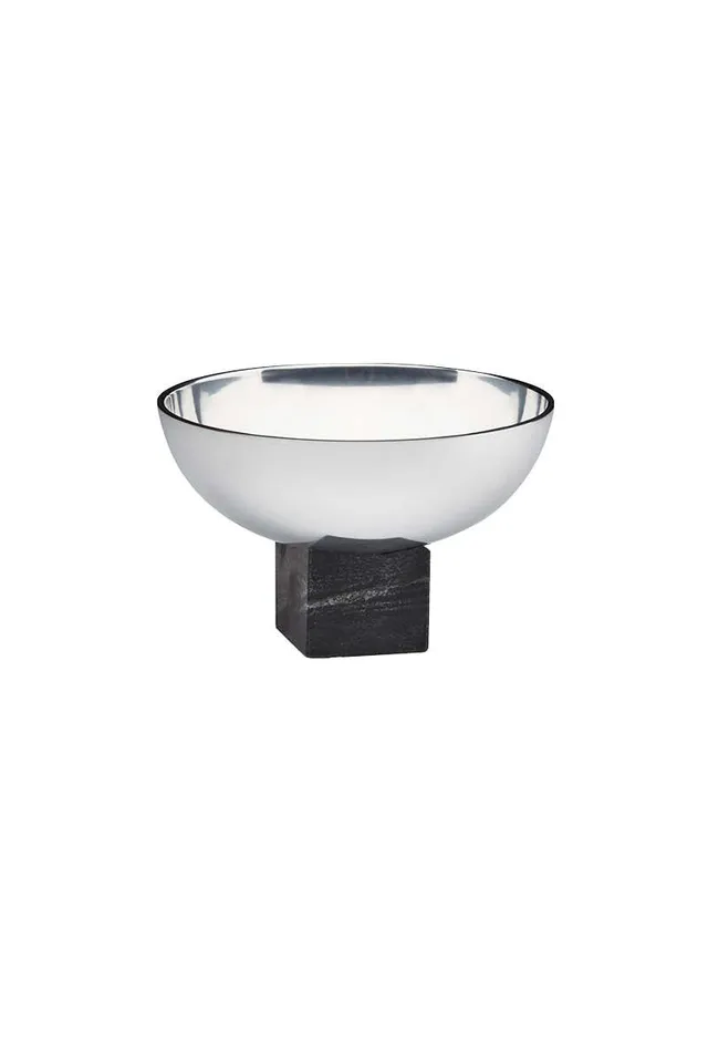 gejst-sapoto-petit-bol-noir-alu-socle-pierre-table image 1