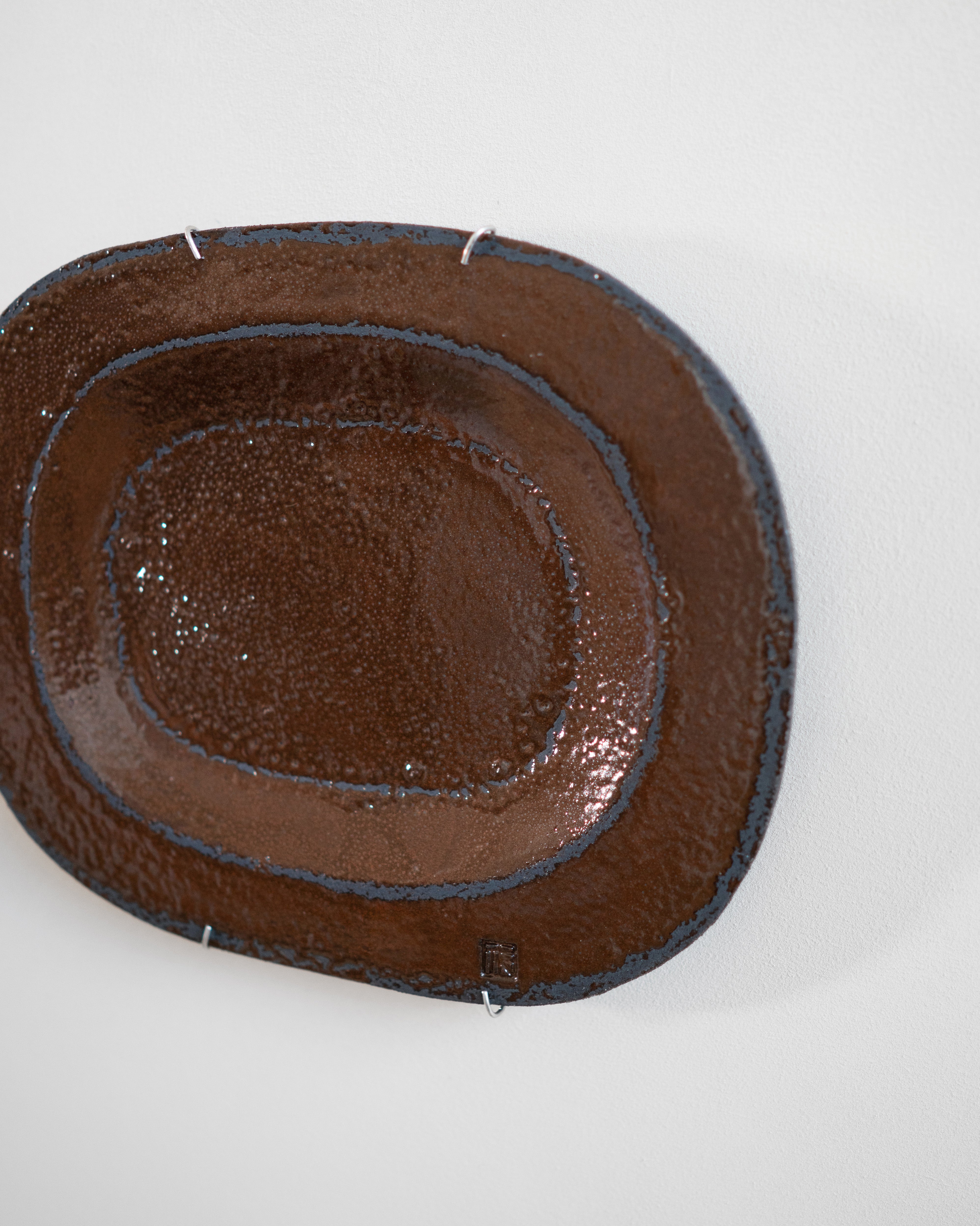 hein-studio-arts-assiette-murale-gr-s-26-cm-pi-ce-unique-2 image 2