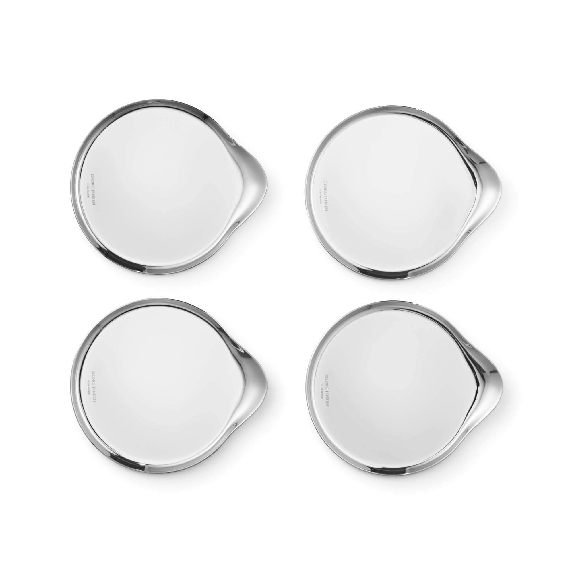 georg-jensen-wine-bar-dessous-verre-inox-lot-4 image 2