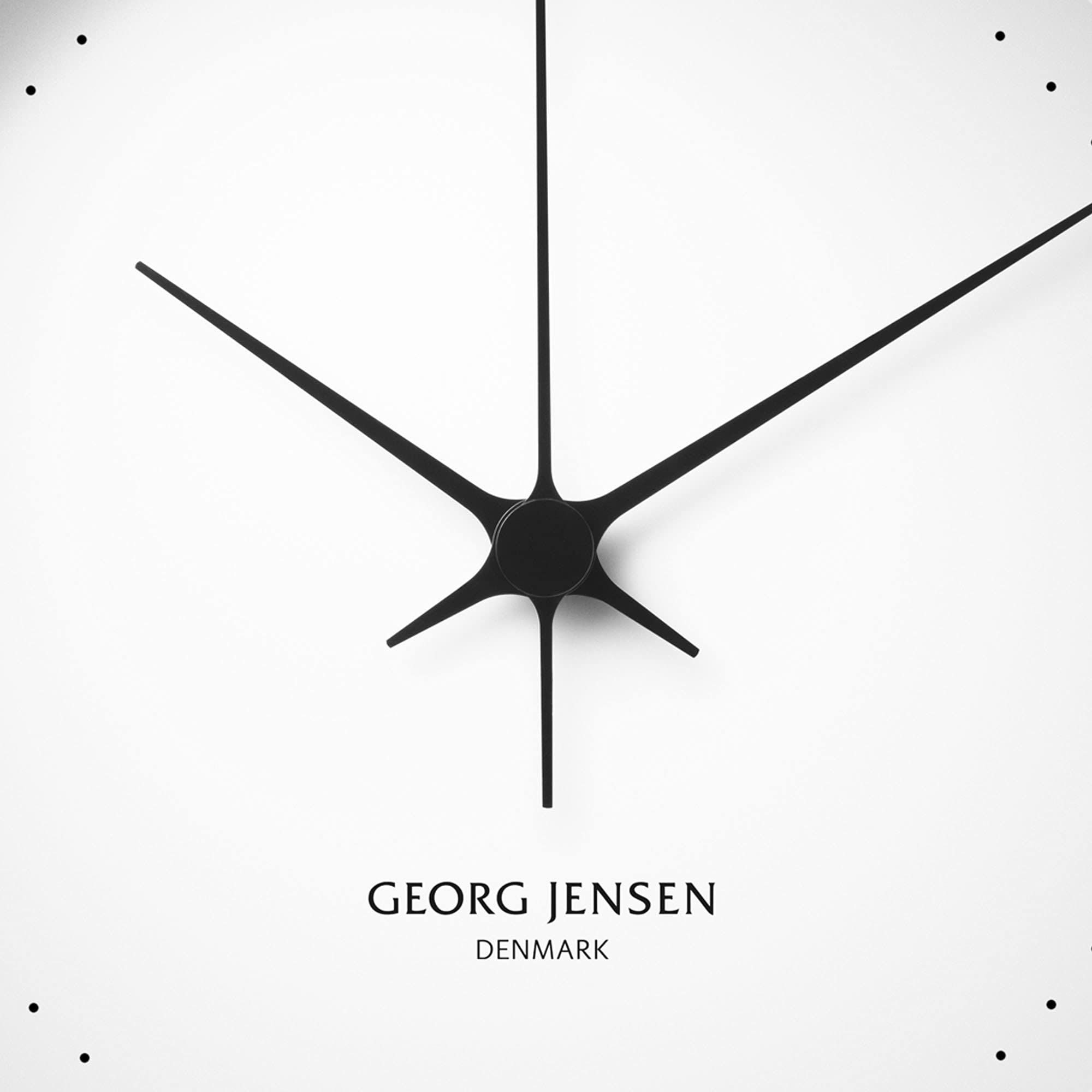 georg-jensen-koppel-horloge-murale-blanche-inox-30-cm-quartz image 6
