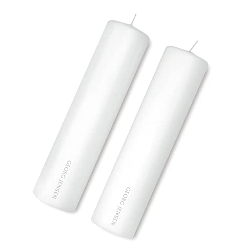 georg-jensen-koppel-bougies-piliers-blanches-lot-de-2-83-heures image 4