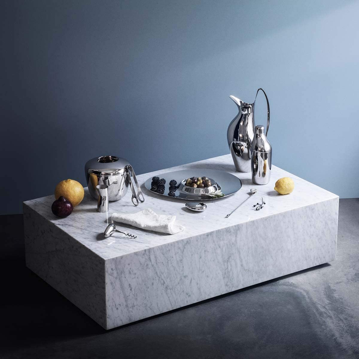 georg-jensen-sky-set-bar-cuill-re-doseur-inox-lot-de-2 image 2