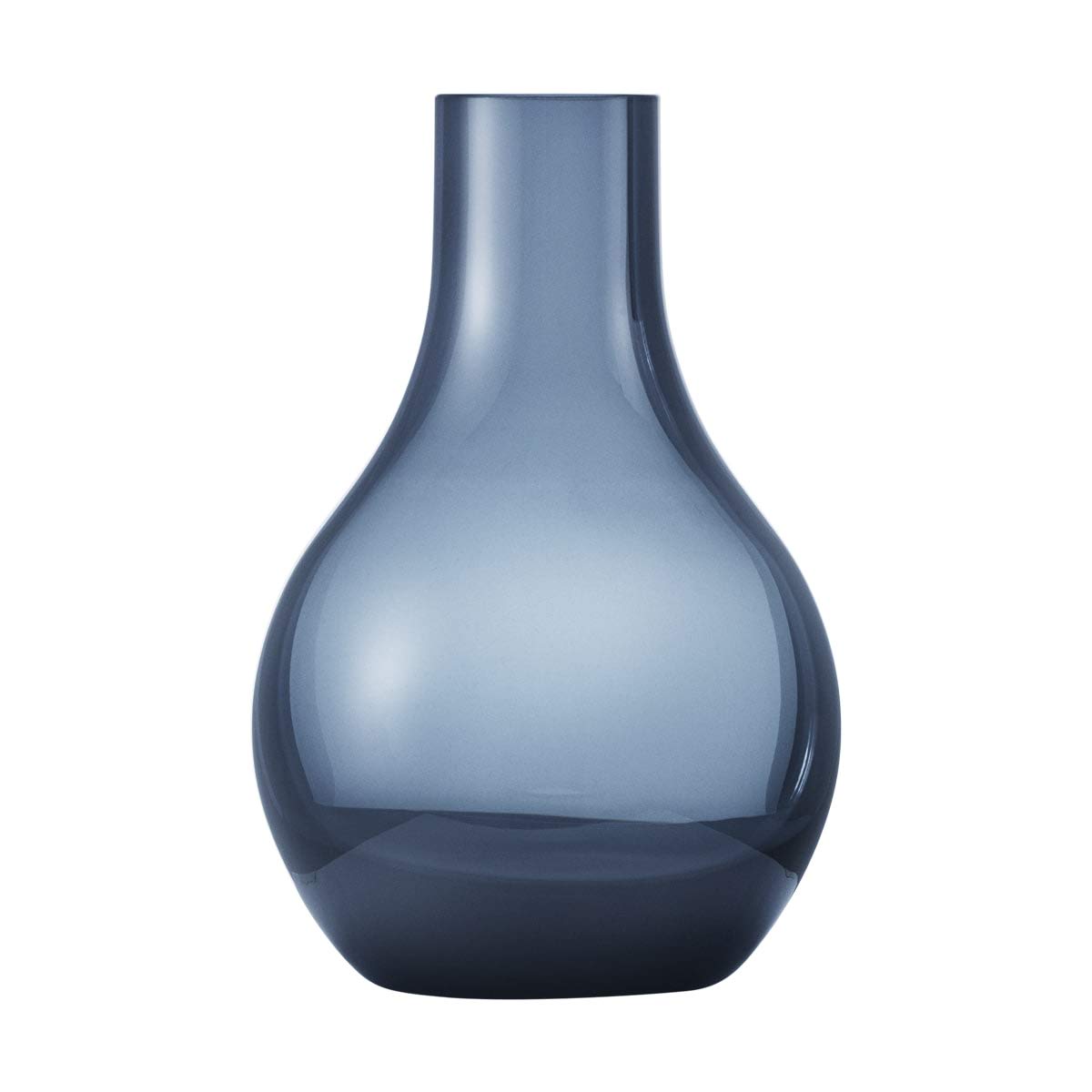 georg-jensen-cafu-vase-verre-mini-noir-14-8-cm-fait-main image 1