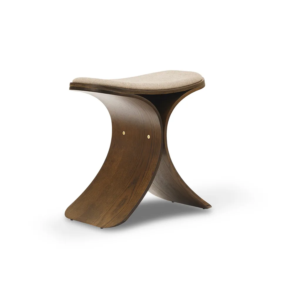 gejst-luno-tabouret-ch-ne-fonc-tissu-beige image 1