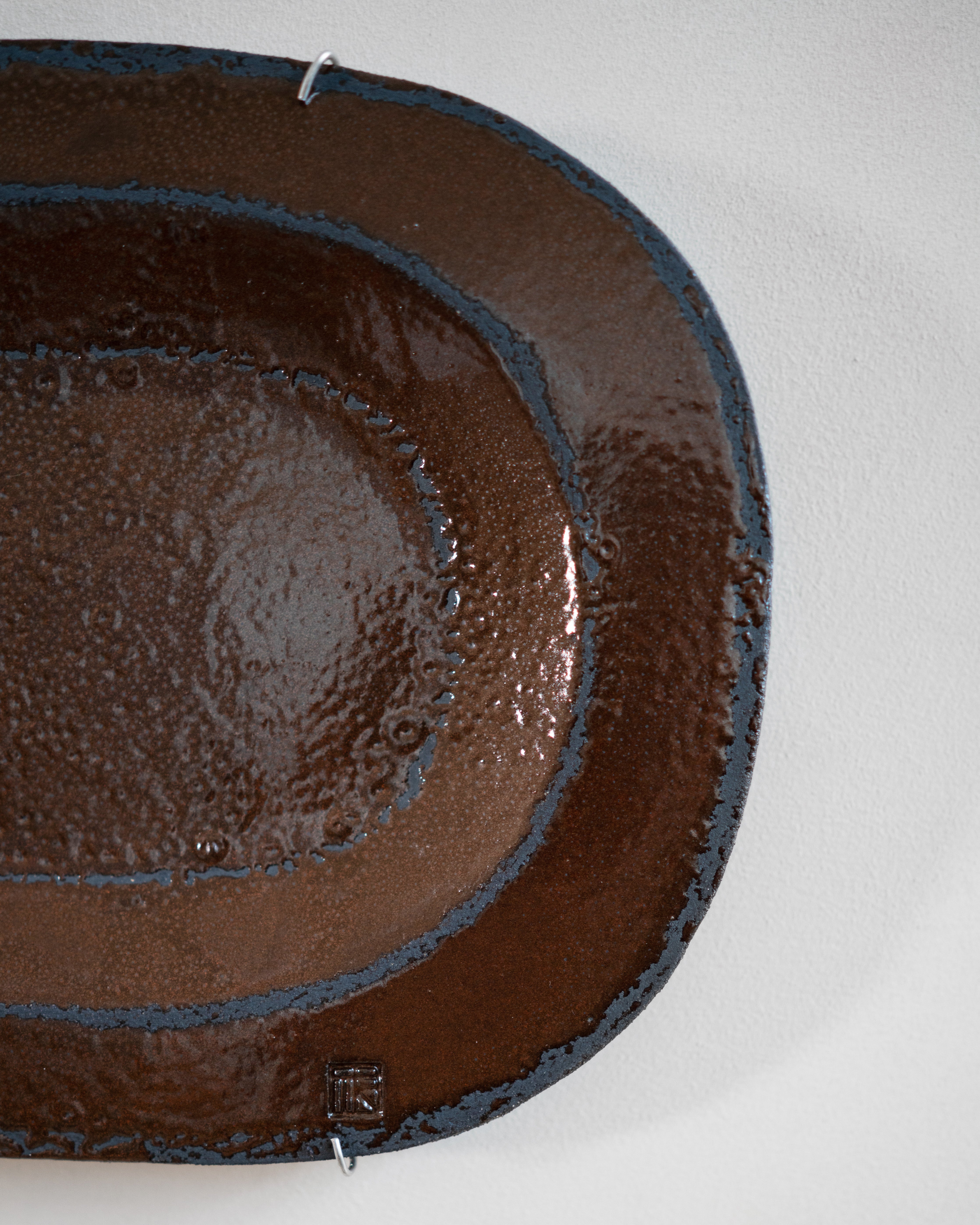 hein-studio-arts-assiette-murale-gr-s-26-cm-pi-ce-unique-2 image 3
