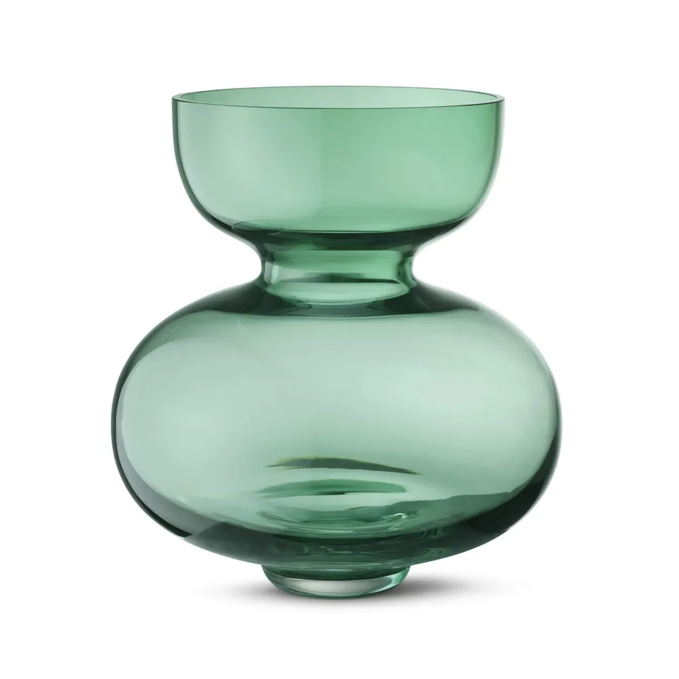 georg-jensen-alfredo-vase-vert-verre-souffl-25-cm-h-berli image 1