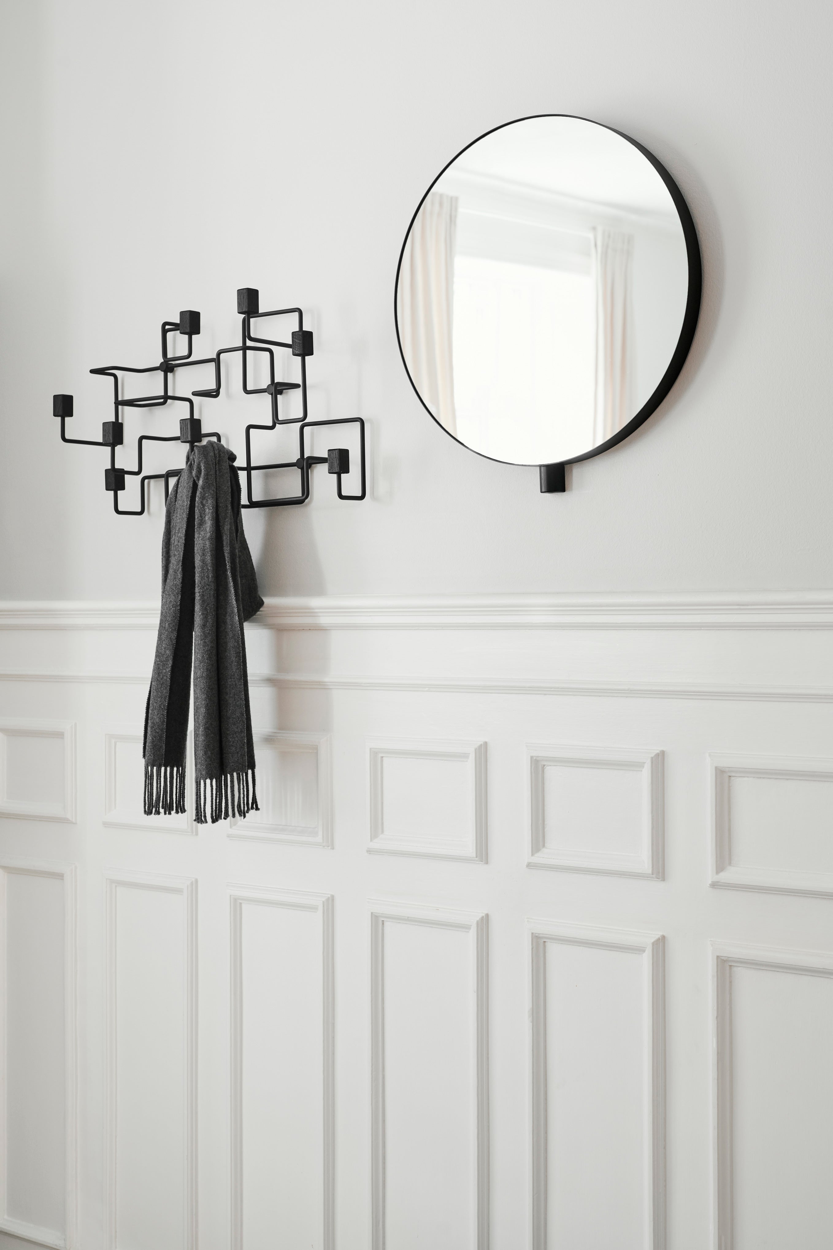 gejst-underground-porte-manteau-mural-noir-ch-ne image 2
