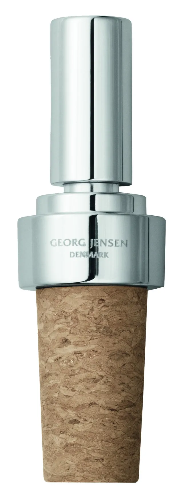 georg-jensen-manhattan-bouchon-vin-inox-8-4-cm image 1