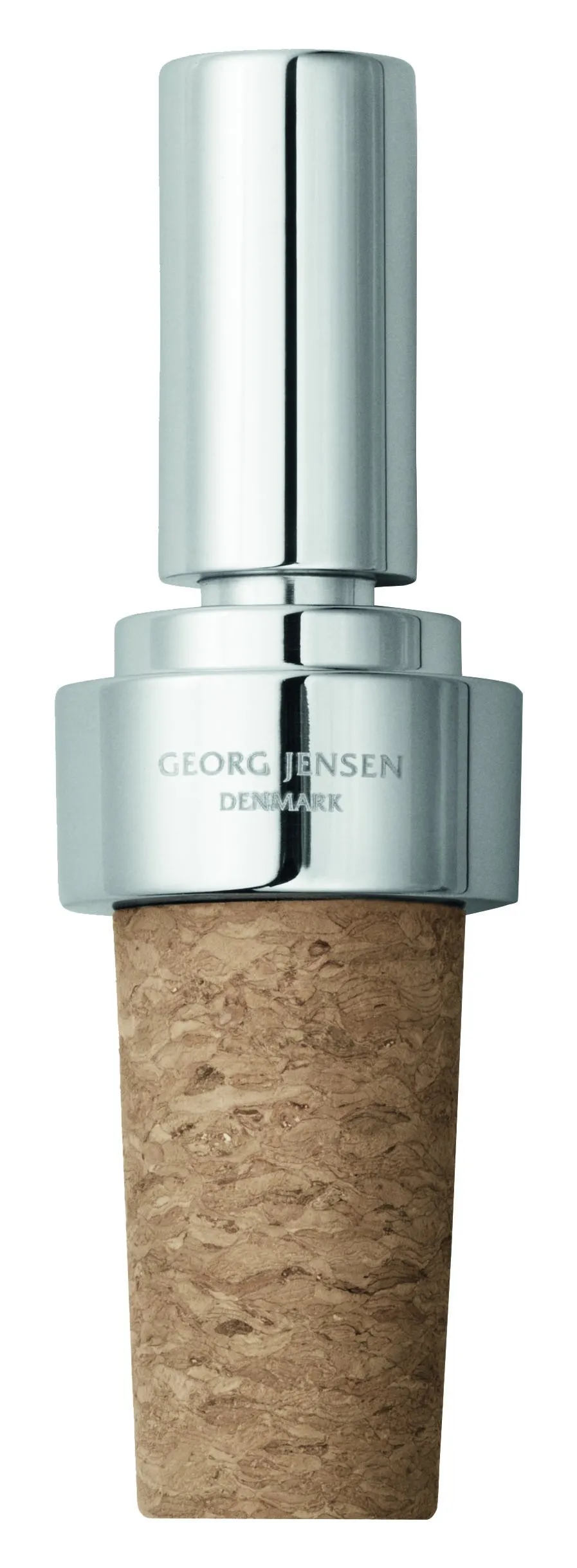 georg-jensen-manhattan-bouchon-vin-inox-8-4-cm image 1