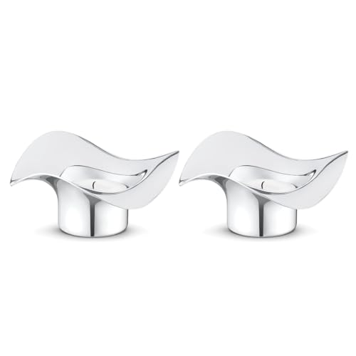 georg-jensen-cobra-lot-2-photophores-dor-s-bougeoir image 7