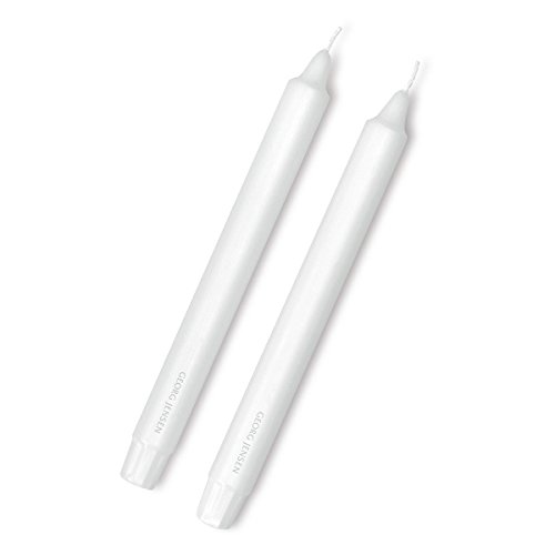 georg-jensen-koppel-lot-2-bougies-blanches-24-cm image 2